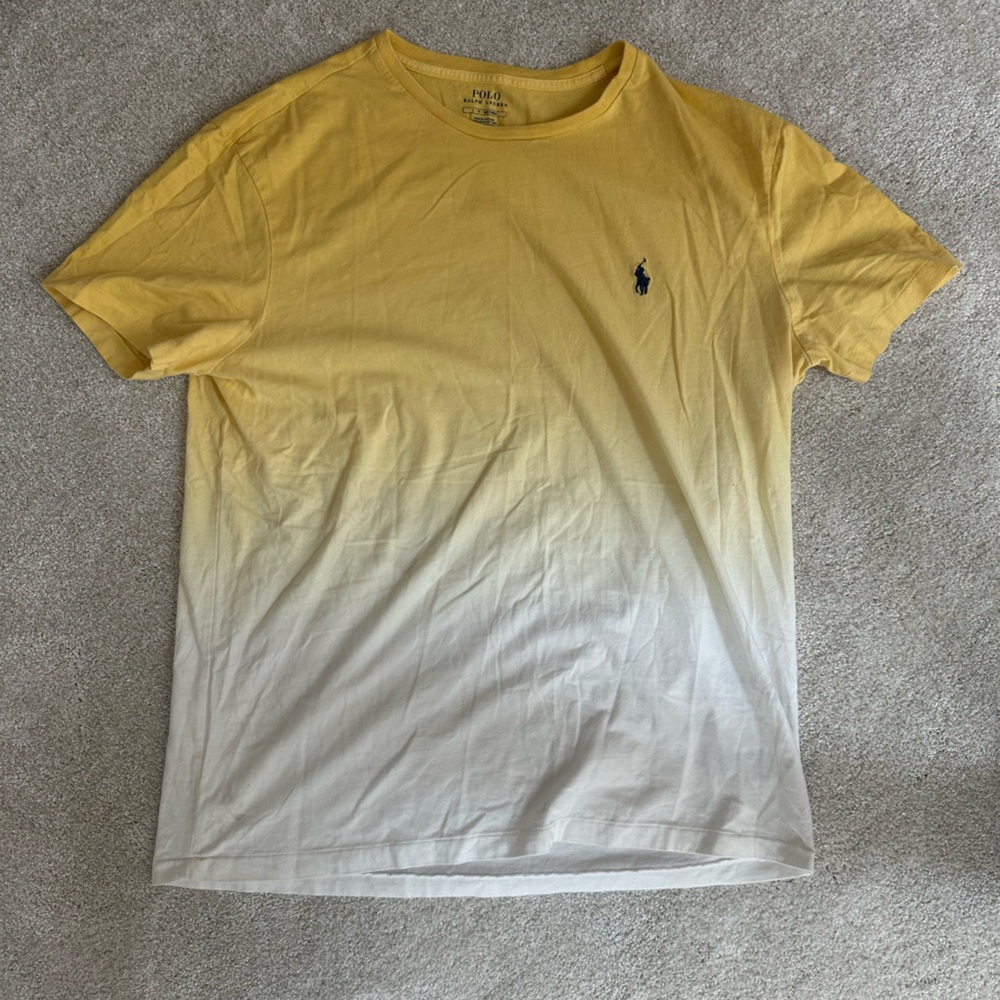 Polo Ralph Lauren Hombre Yellow Tee